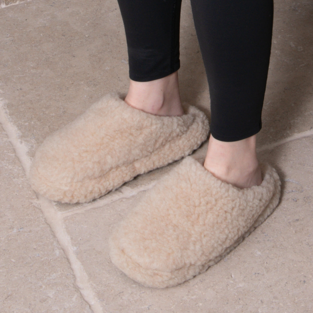 Merino Wool Slippers - view 1
