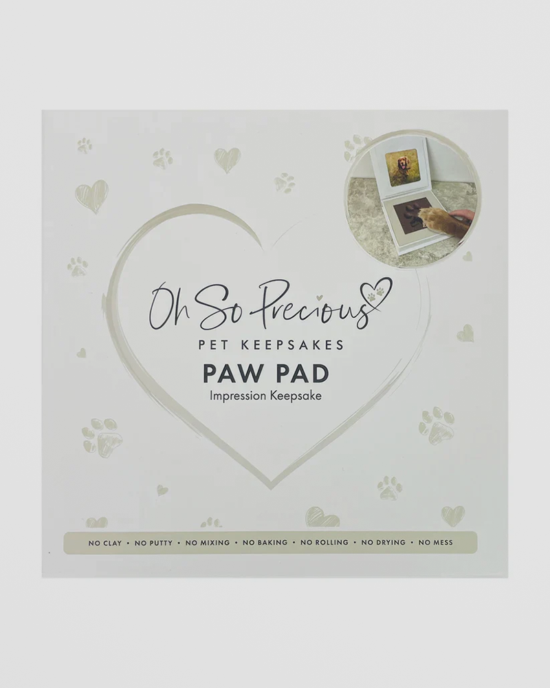 Pet Paw Print Keepsake Kit, Air-Dry Clay Mould for Dogs and Cats